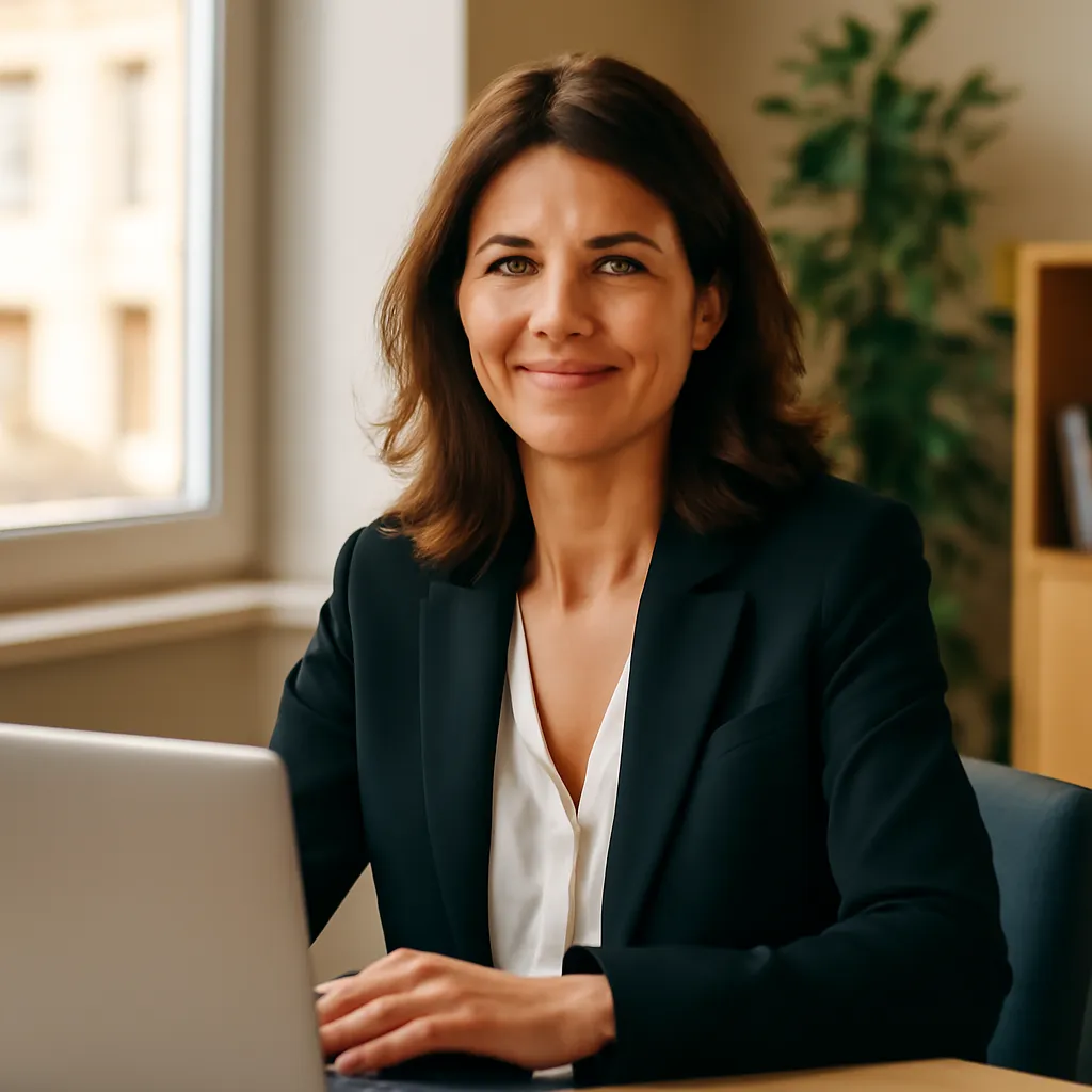 Trois smartphones affichant des profils de rencontre distincts sur une table claire, avec des portraits, une carte urbaine et des réponses textuelles, sans texte incrusté