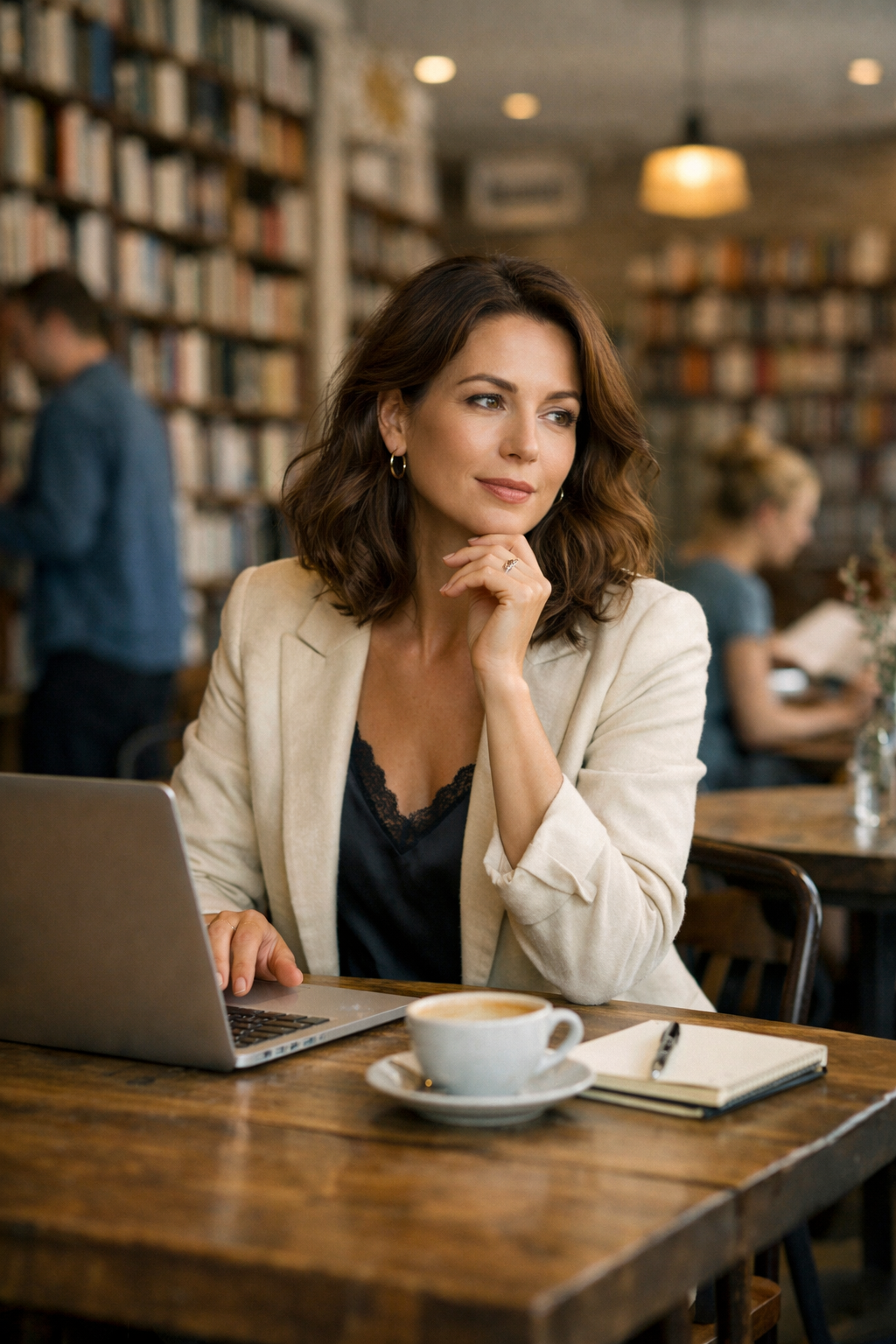 Scène lifestyle illustrant Profil OkCupid